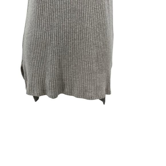 Anthropologie Ro & De Rib Tunic Tank Top Sleeveless Turtleneck Gray Size Small - Picture 5 of 16